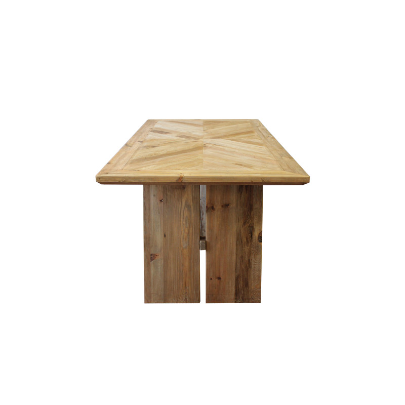 ARISTOTENE - tavolo da pranzo in legno massiccio