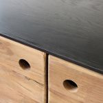 PINUS BLACK - credenza in legno massiccio