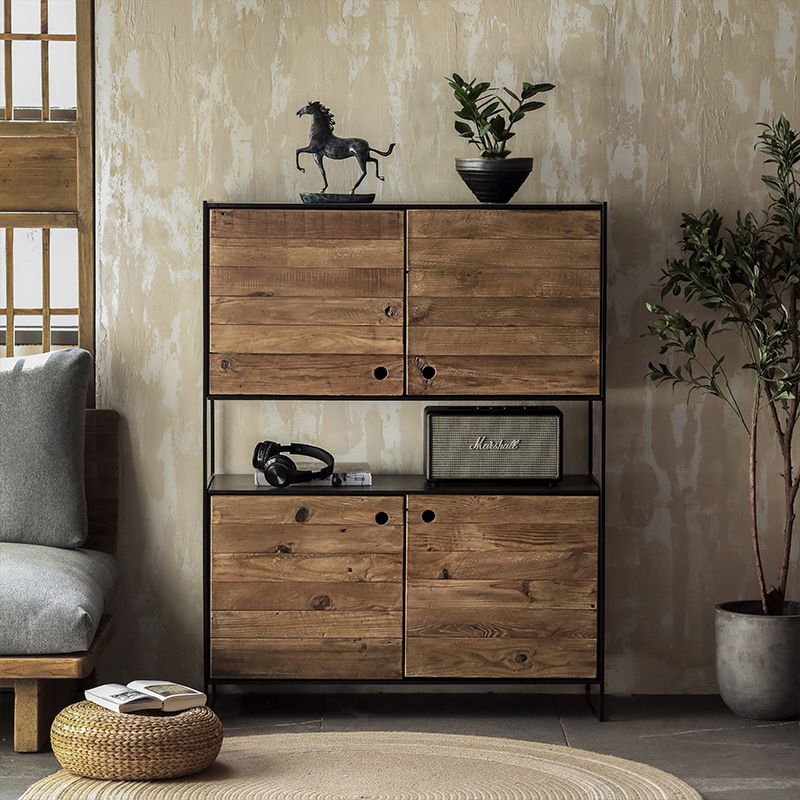 PINUS BLACK - credenza in legno massiccio