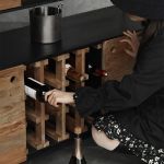 PINUS BLACK - credenza in legno massiccio