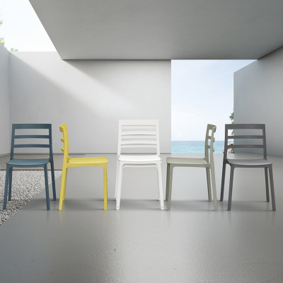 DOGE - sedia di design moderno polipropilene