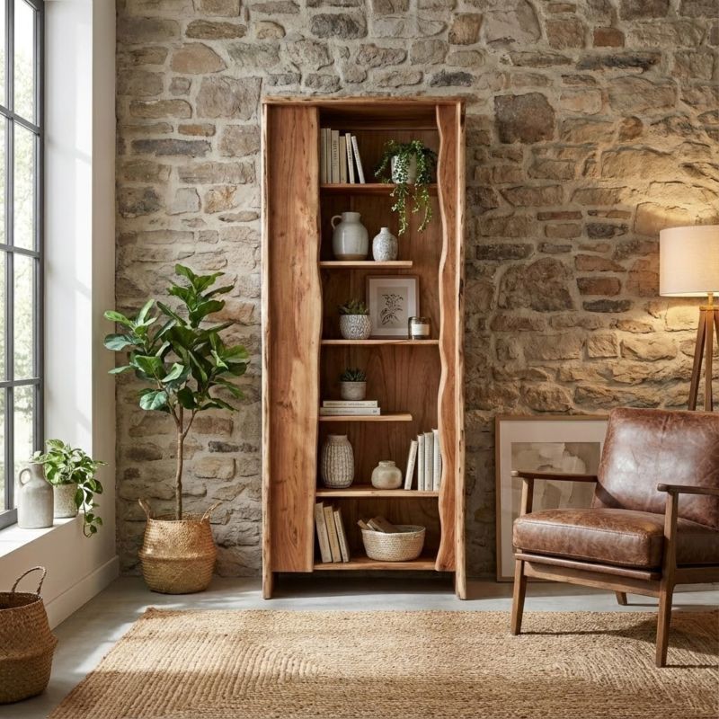 ARIA - libreria in legno massiccio