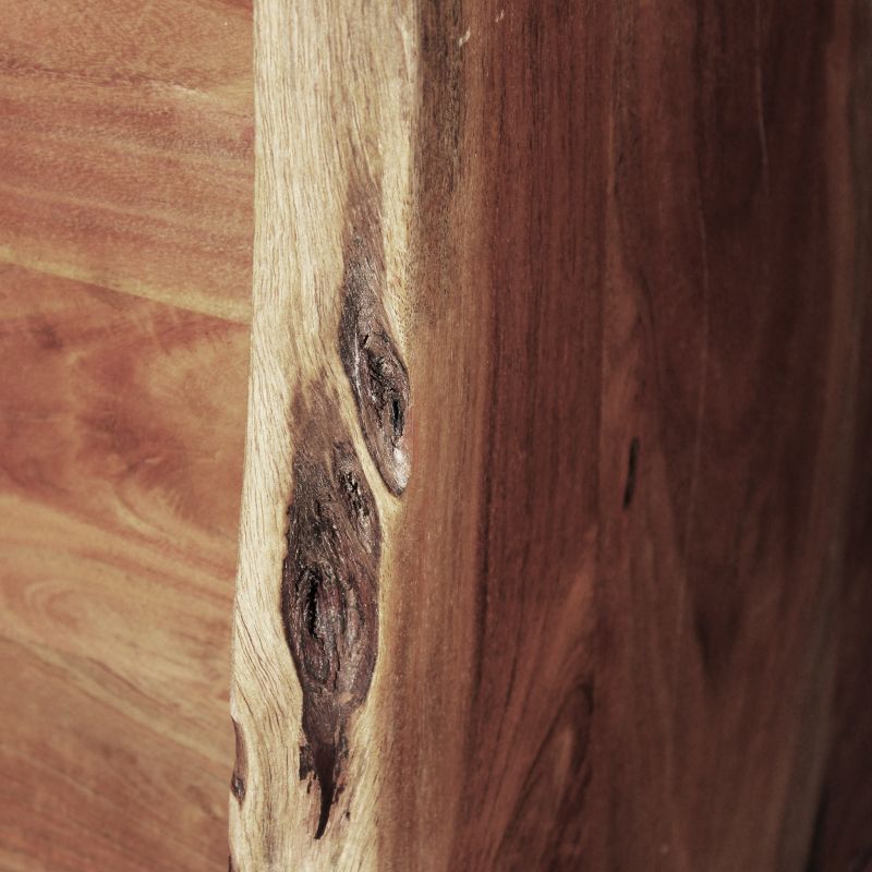 ROUGHT - cassettiera con 5 cassetti in legno