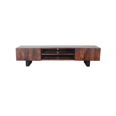 LUNA - porta tv in legno massiccio