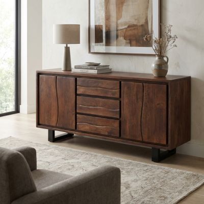 SOLE - madia in legno massiccio