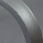 TORRES - poltrona con struttura in alluminio verniciato bianco, antracite, taupe o tortora