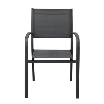 TORRES - poltrona con struttura in alluminio verniciato bianco, antracite, taupe o tortora