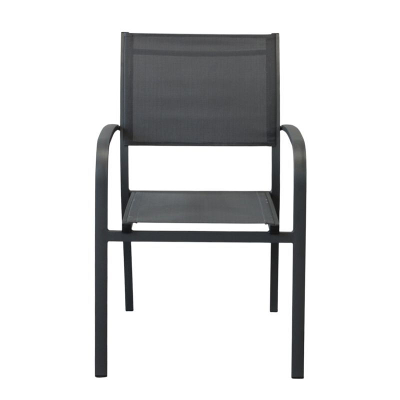 TORRES - poltrona con struttura in alluminio verniciato bianco, antracite, taupe o tortora