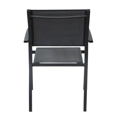 TORRES - poltrona con struttura in alluminio verniciato bianco, antracite, taupe o tortora