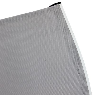 TORRES - poltrona con struttura in alluminio verniciato bianco, antracite, taupe o tortora