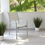 TORRES - poltrona con struttura in alluminio verniciato bianco, antracite, taupe o tortora