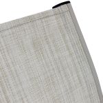 TORRES - poltrona con struttura in alluminio verniciato bianco, antracite, taupe o tortora