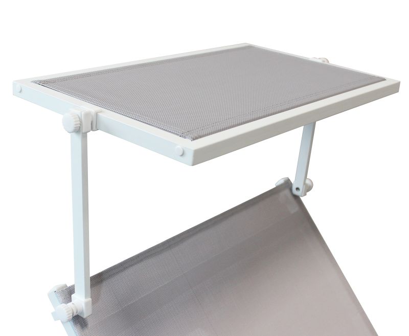 MARCUS - lettino in alluminio con tettuccio