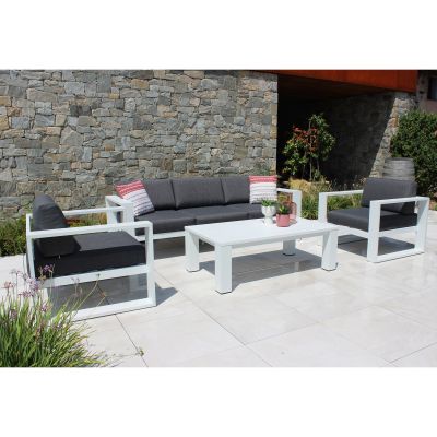 NISSEN - salotto da giardino in alluminio