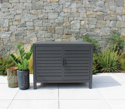 SONNE - mobiletto da giardino in alluminio