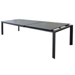 KIRK - tavolo da giardino in alluminio allungabile 200/300 x 110 cm