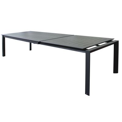 KIRK - tavolo da giardino in alluminio allungabile 200/300 x 110 cm