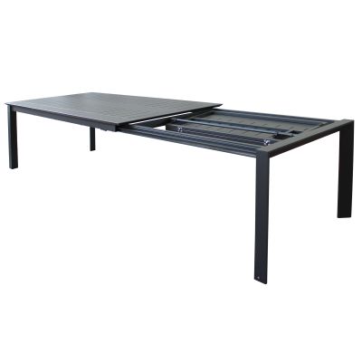 KIRK - tavolo da giardino in alluminio allungabile 200/300 x 110 cm