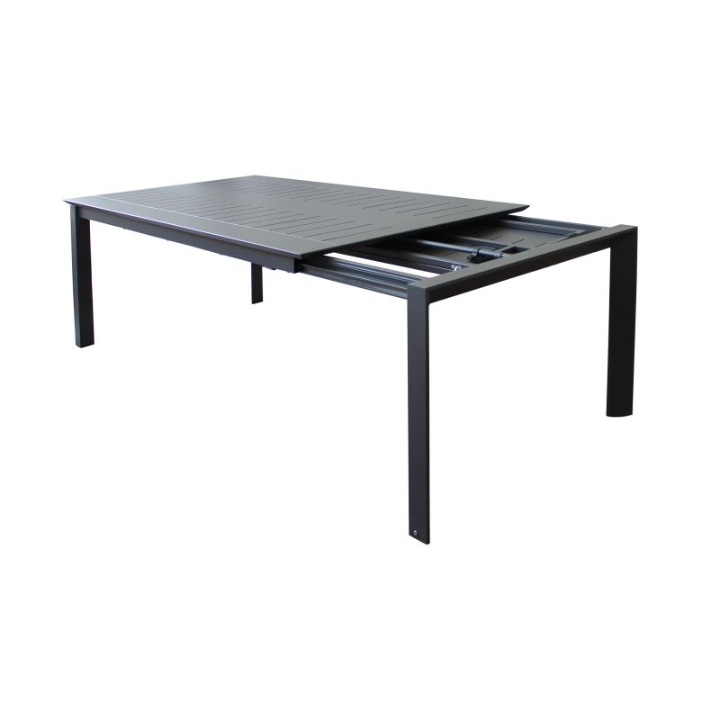 KIRK - tavolo da giardino in alluminio allungabile 200/300 x 110 cm