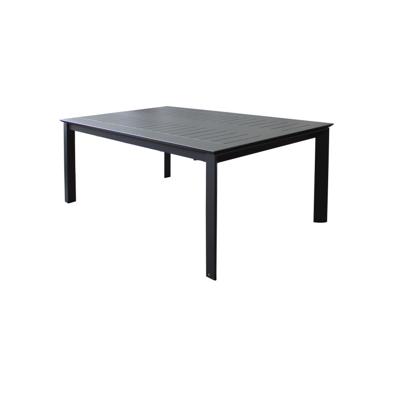KIRK - tavolo da giardino in alluminio allungabile 200/300 x 110 cm