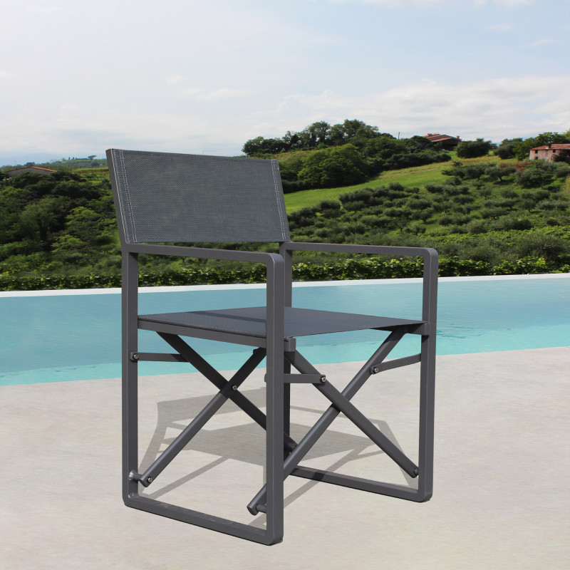 CARPENTER - poltrona regista in alluminio