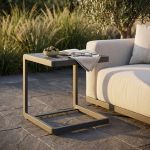 NOTLEYS - tavolino da giardino in alluminio