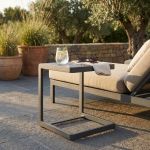 NOTLEYS - tavolino da giardino in alluminio