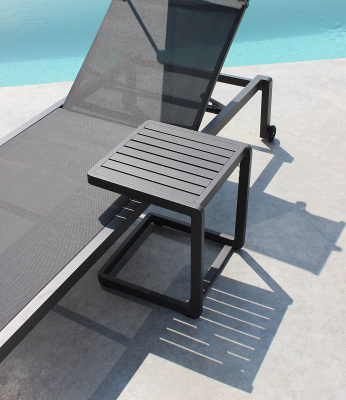 NOTLEYS - tavolino da giardino in alluminio