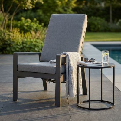 COMF - poltrona reclinabile in alluminio