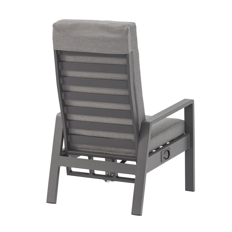 COMF - poltrona reclinabile in alluminio