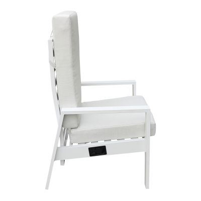 COMF - poltrona reclinabile in alluminio