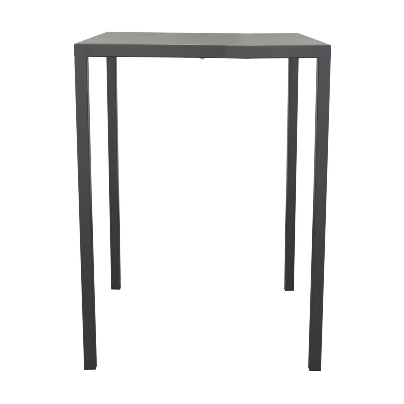 ATLA - tavolo autolivellante in metallo 80 x 80 cm alto