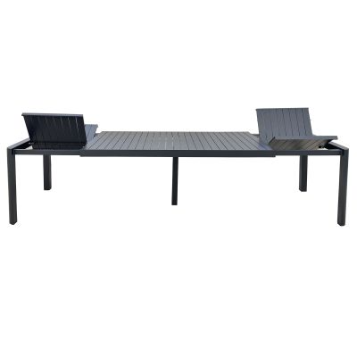 TONY - tavolo da giardino in alluminio allungabile 200/260/320 x 100 cm