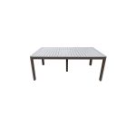 TONY - tavolo da giardino in alluminio allungabile 200/260/320 x 100 cm