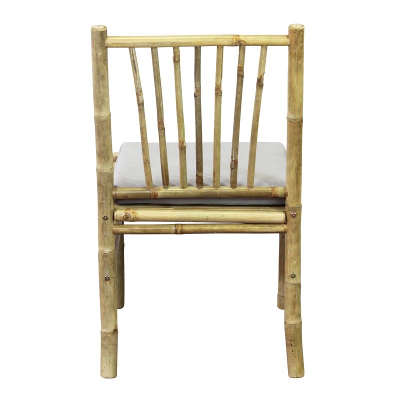 FRESH - sedia da giardino in bamboo