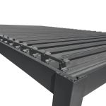 OAKSHAFT - pergola bioclimatica a doppia lamella 3 x 3