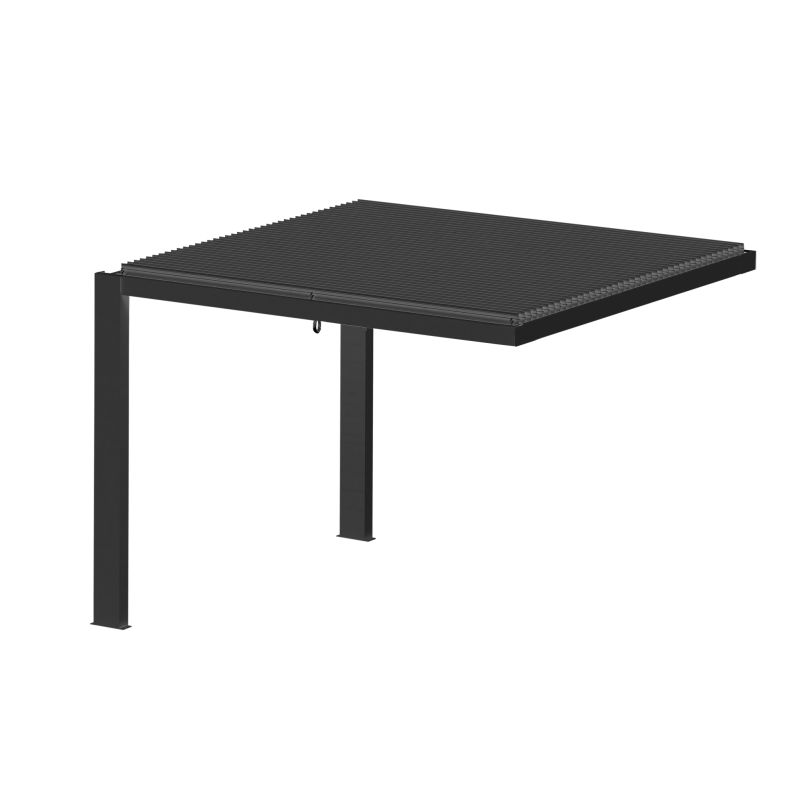 MOONTRIMMER - modulo per estensione pergola bioclimatica in alluminio modulare 3 x 3 m