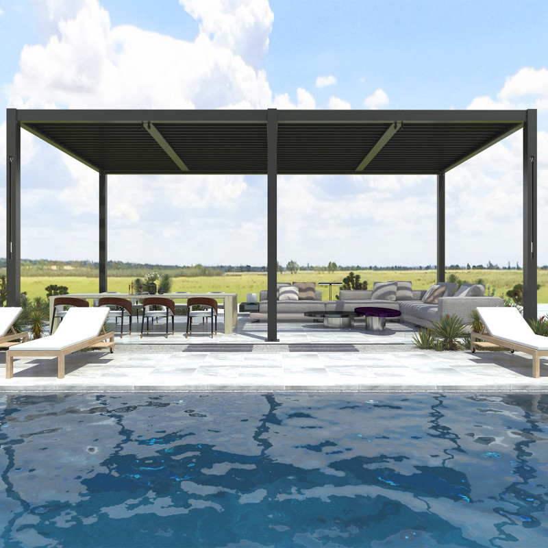 TWIGGER - pergola bioclimatica 5,8 x 3