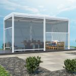 TWIGGER - pergola bioclimatica 7,8 x 4
