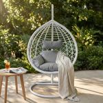 LANEY - sedia sospesa da giardino