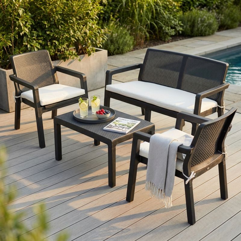 HORIZON - salotto da esterno in polipropilene