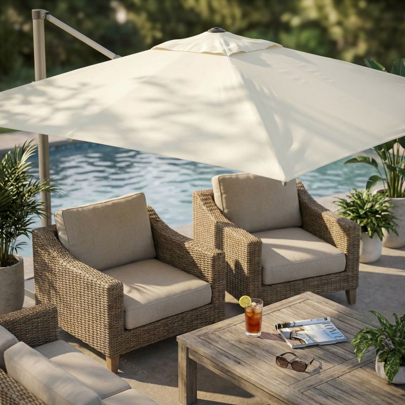 Telo per ombrellone NICOLAUS 3 x 4 m