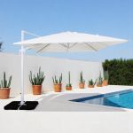SELKIES - ombrellone decentrato in alluminio 3 x 4 m