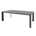 BRIDGE - tavolo da giardino in alluminio 200x100
