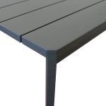 BRIDGE - tavolo da giardino in alluminio 200x100
