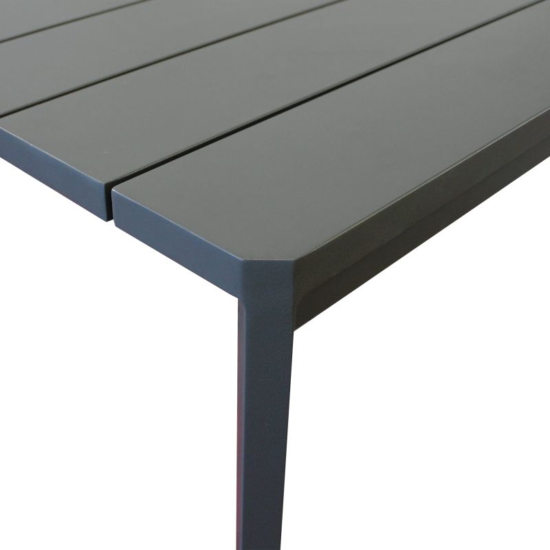 BRIDGE - tavolo da giardino in alluminio 200x100