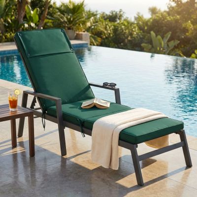 STRAND - cuscino sdraio con doppia cucitura idrorepellente