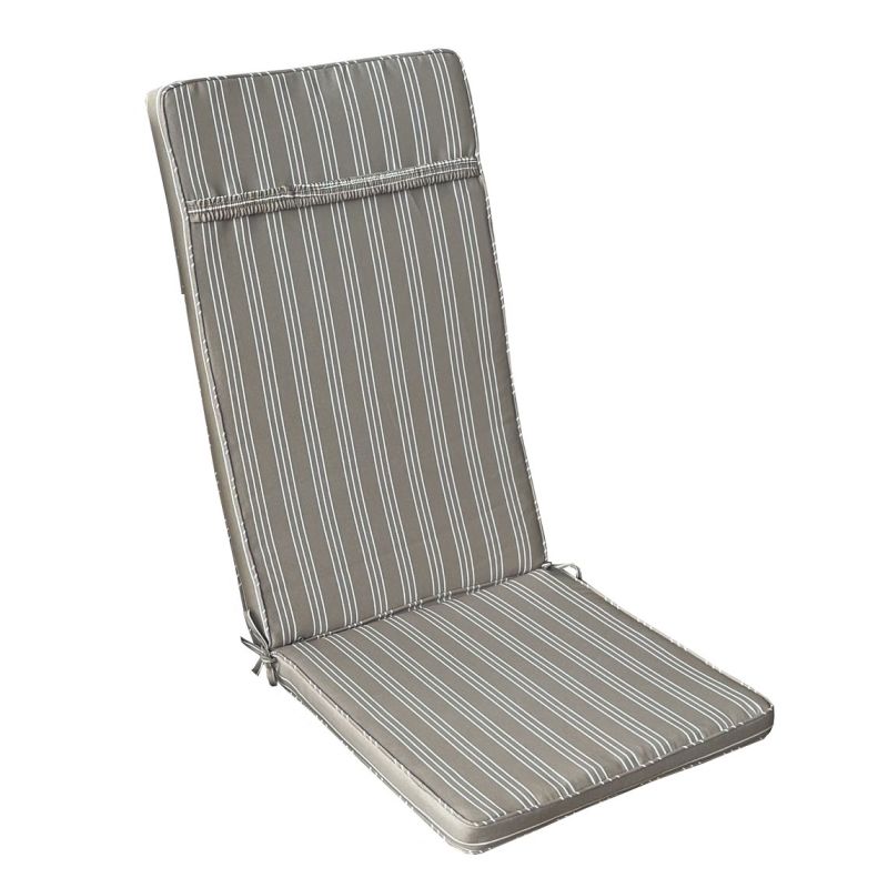 TOPPY - cuscino alto con doppia cucitura idrorepellente a righe