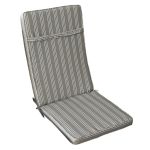 SANATY - cuscino medio con doppia cucitura idrorepellente a righe