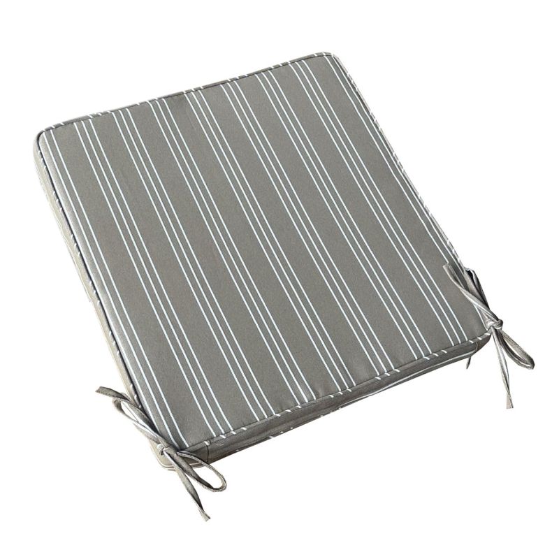 SERIUS - Cuscino per seduta idrorepellente a righe